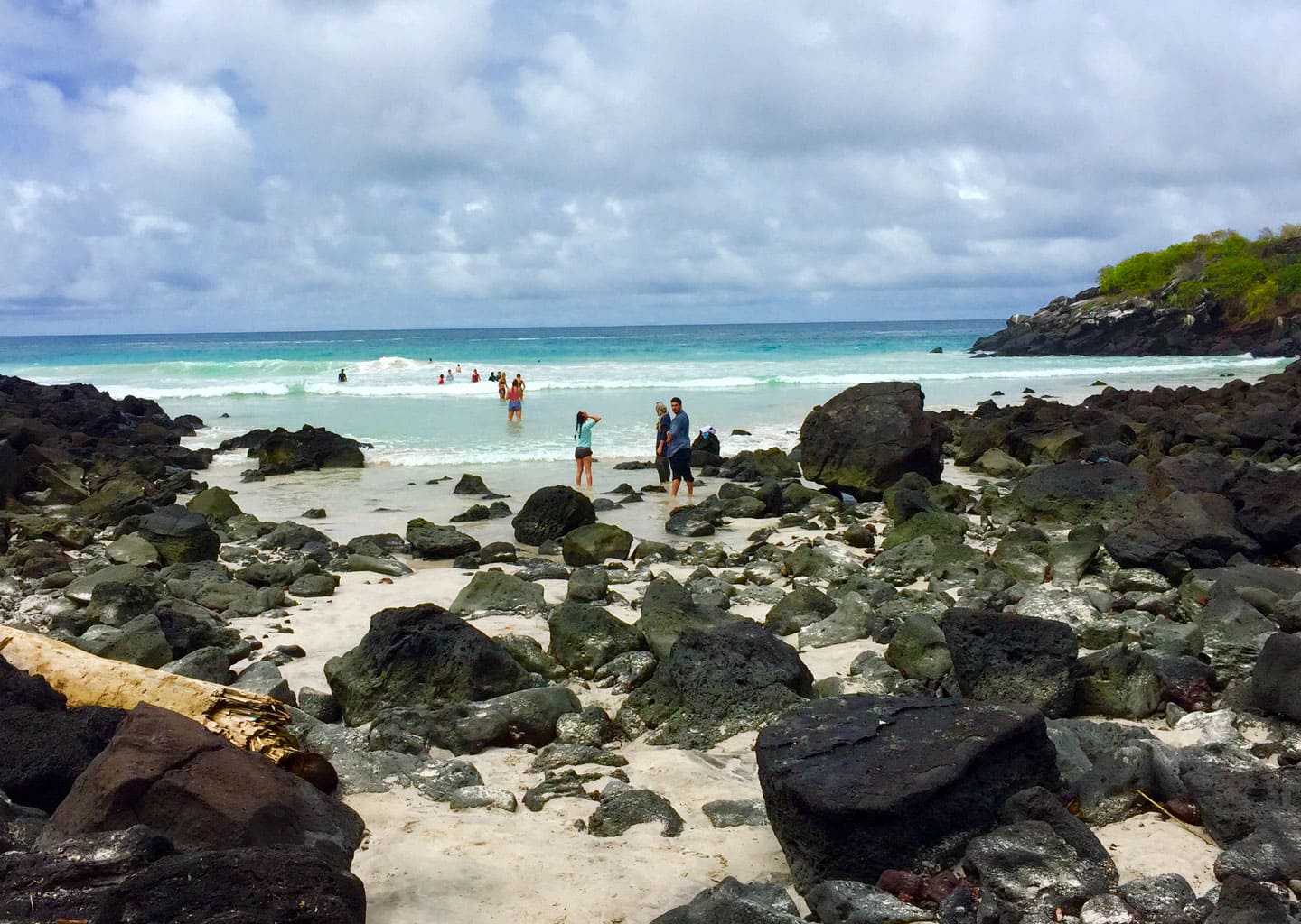 A stunning view of Puerto Chino beach.
