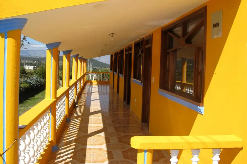 Volunteer house accommodation for teens in the Ecuadorian Andes